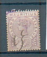 C 43  - MAURICE - YT Fiscaux Postaux 4 ° - Mauritius (...-1967)