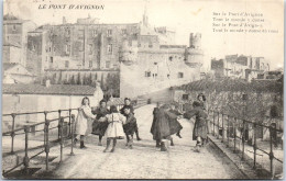 84 AVIGNON - Enfant Dansant Sur Le Pont  - Avignon