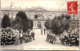 50 CHERBOURG - Hopital Maritime, Cour Centrale. - Cherbourg