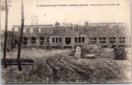 72 PARIGNE L'EVEQUE - Construction Du Sanatorium (le 10.01.1931) - Autres & Non Classés