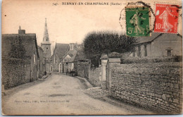 72 BERNAY EN CHAMPAGNE - Une Rue Du Village  - Andere & Zonder Classificatie