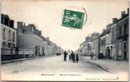 72 BEAUMONT - La Route D'alencon  - Beaumont Sur Sarthe