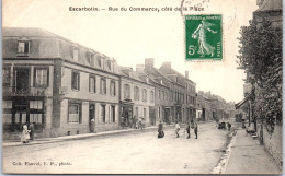 80 ESCARBOTIN - La Rue Du Commerce Cote De La Place  - Sonstige & Ohne Zuordnung