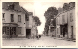 72 LE GRAND LUCE - Petite Place Et Route Du Mans  - Le Grand Luce