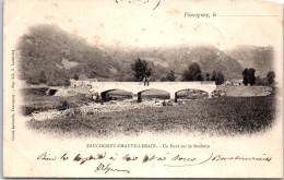 70 FAUCOGNEY CHAUVILLERAIN - Un Pont Sur Le Beuletin. - Autres & Non Classés