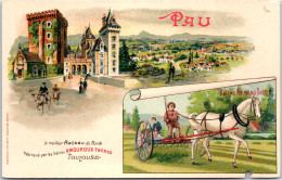 64 PAU - Carte Souvenir Illustree. - Pau