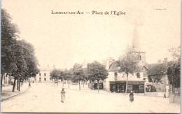 58 LUCENAY LES AIX - La Place De L'eglise. - Other & Unclassified