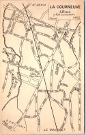 93 LA COURNEUVE - Carte Postale Plan De Ville  - La Courneuve