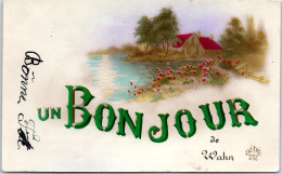 Allemagne - WAHN - Un Bonjour, Carte Souvenir  - Other & Unclassified