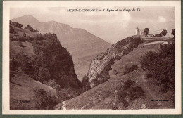 74 + Mont Saxonnex - L'Eglise Et La Gorge Du Cé - Other & Unclassified
