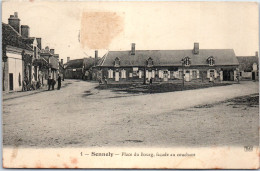 45 SENNELY - Place Du Bourg, Facade Au Couchant  - Autres & Non Classés