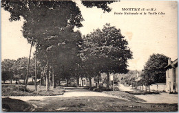 77 MONTRY - Route Nationale & La Vieille Cote - Autres & Non Classés