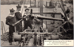 BATEAUX DE GUERRE  Exercice Du Canon  - Warships