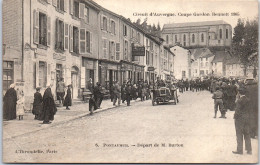 63 Circuit D'auvergne 1905 - Depart De Burton A Pontaumur  - Autres & Non Classés