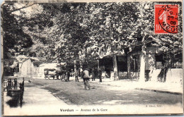 55 VERDUN - L'avenue De La Gare  - Verdun
