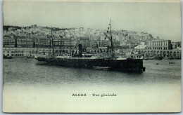 ALGERIE - ALGER - Vue Generale Sur Le Port. - Alger