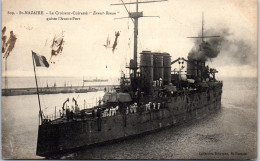 44 SAINT NAZAIRE - Le Croiseur Renan Quittant L'avant Port  - Saint Nazaire