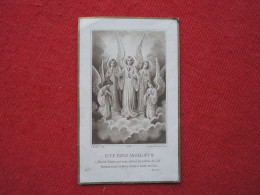 LDB - IMAGE RELIGIEUSE - ECCE PANIS ANGELORUM - Georges PIGEON - Chapelle Du Lycée Carnot - DIJON - 5 Juin 1910 - Devotion Images