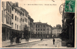 42 RIVE DE GIER - Un Coin De La Rue Feloin  - Rive De Gier
