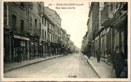 42 RIVE DE GIER - Perspective Rue Jaures  - Rive De Gier