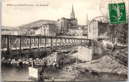 42 BOEN SUR LIGNON - La Passerelle Et L'eglise  - Sonstige & Ohne Zuordnung