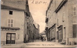 42 PANISSIERES - Vue De La Rue De La Republique  - Sonstige & Ohne Zuordnung