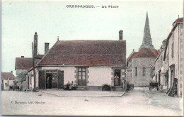 03 CRESSANGES - La Place Du Village  - Autres & Non Classés