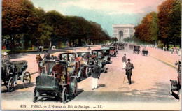 75016 PARIS - L'avenue Du Bois De Boulogne (automobiles) - District 16