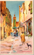 MAROC - Une Rue De Fez D'apres Gravure  - Sonstige & Ohne Zuordnung