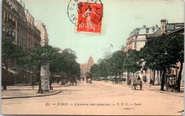 75013 PARIS - Avenue Des Gobelins (carte Couleurs) - Arrondissement: 13