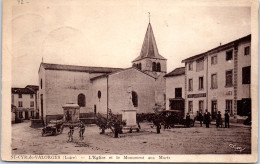 42 SAINT CYR DE VALORGES - L'eglise & Monument Aux Morts  - Sonstige & Ohne Zuordnung