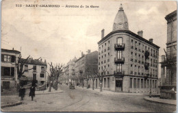 42 SAINT CHAMOND - Vue De L'avenue De La Gare. - Saint Chamond