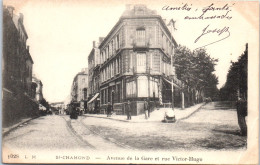 42 SAINT CHAMOND - Av De La Gare Et Rue Victor Hugo. - Saint Chamond