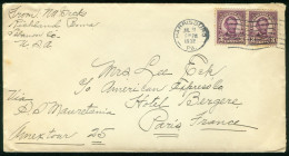 Br USA, Harrisburg PA 1932 Cover > France #bel-1056 - Covers & Documents