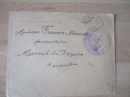 &- Eme Region Service Automobile T M 1160 FRANCHISE POSTALE GUERRE 14.18 - Guerra Del 1914-18