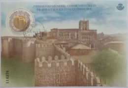 ESPAGNE SPANIEN SPAIN ESPAÑA 2019 M/S WORLD HERITAGE: ÁVILA HB USED ED HB-5301 MI B320-5334 YT F5039 SC SH4346 - Usati