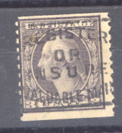 USA  :  Yv  169 L  (o)   Dentelé 10 Verticalement ,  Violet Noir   ,     N4 - Used Stamps