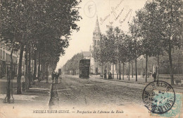 D9628 Neuilly Sur Seine Perspective De L'avenue Du Roule - Neuilly Sur Seine