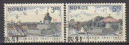 NORWAY 1064-1065,used,falc Hinged - Altri & Non Classificati