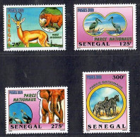 Senegal 2001 ( Dated 2000) National Parks 4V MNH - Sénégal (1960-...)