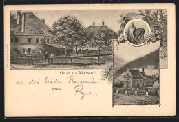 AK Mürzsteg, Hotel A. Grabner, Kapelle, Gemse  - Other & Unclassified