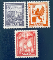 Sarre 258 à 260 Neufs * * (MNH). - Unused Stamps