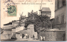 75018 PARIS - Echappee Sur Le Moulin De La Galette. - Paris (18)