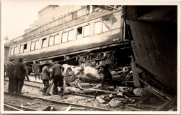 80 AMIENS  CARTE PHOTO Catastrophe Feroviaire Du 29.04.1925 [C2] - Amiens
