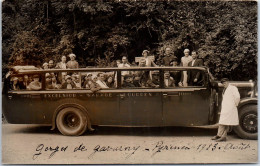 65 GAVARNY - CARTE PHOTO - Bus Excelsior Aout 1933 - Gavarnie