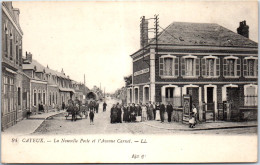 80 CAYEUX - La Nouvelle Poste & L'avenue De La Gare  - Cayeux Sur Mer