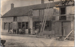 60 BARNEUIL SUR OISE - CARTE PHOTO - Le Centre Du Village  - Other & Unclassified