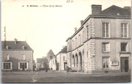 72 BRULON - Vue De La Place De La Mairie. - Brulon