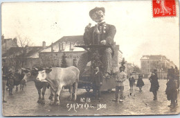 71 CHALONS SUR SAONE - CARTE PHOTO Carnaval 1908 - Chalon Sur Saone