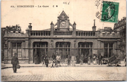 94 VINCENNES - Facade De La Gare. - Vincennes